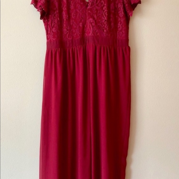 ASOS beautiful  maxi dress plus size - Picture 15 of 15
